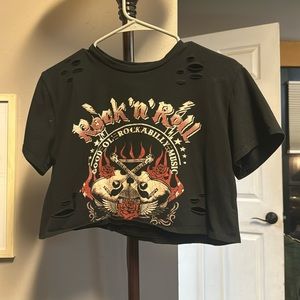 Rock n Roll Crop Top
